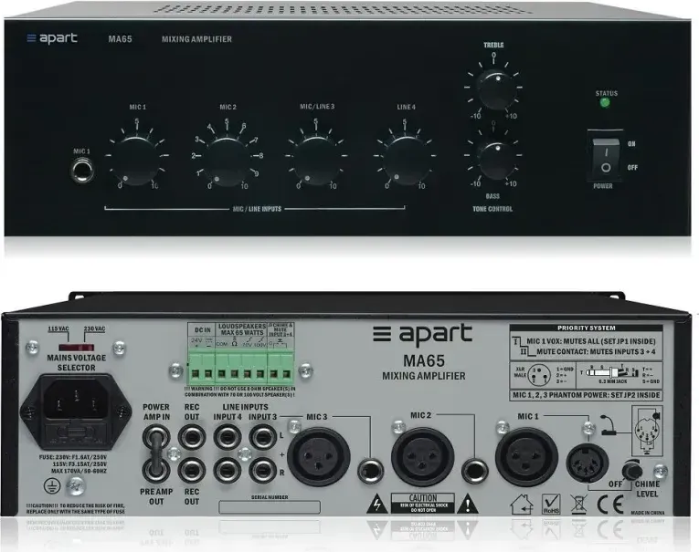 Biamp MA65 микшер-усилитель