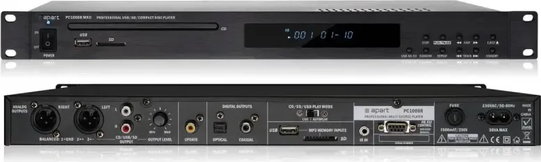 Biamp PC1000RMKII CD/USB/SD-плеер