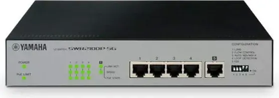 Yamaha SWR2100P-5G 52-портовый GbE PoE управляемый коммутатор