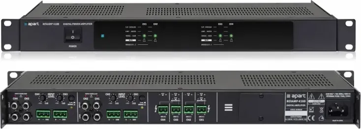 Biamp REVAMP4100 4-канальный цифровой усилитель мощности