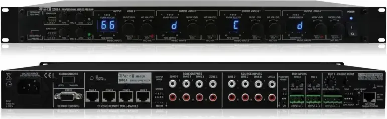 Biamp Apart ZONE4 микшер-предусилитель