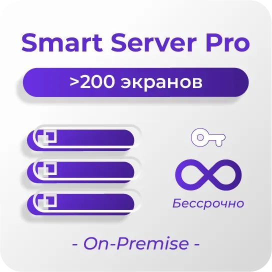 SmartPlayer Бессрочная Smart Server Pro (более 200 устройств)