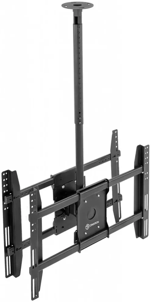 Потолочный кронштейн для 2 дисплеев 40"- 80", чёрный Onkron N3L-B