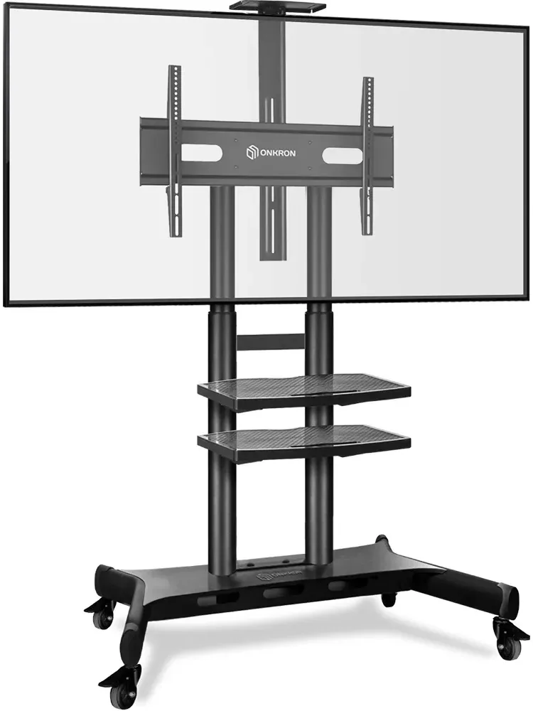 Мобильная стойка для дисплея 50"-86" Onkron TS1881-B черная
