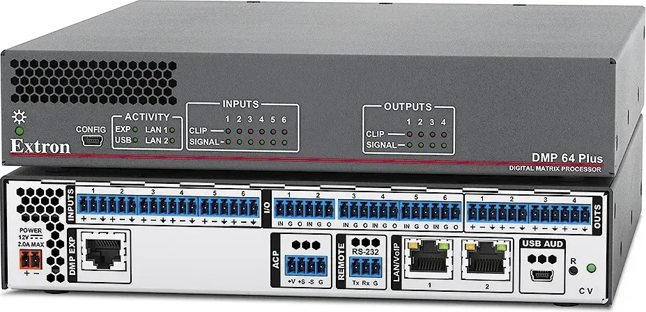 Цифровой матричный процессор Extron DMP 64 Plus