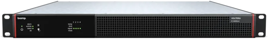 Biamp Voltera D 2400.4 четырехканальный усилитель мощности