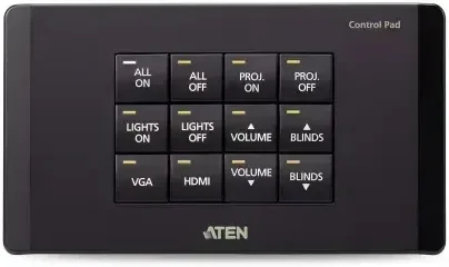 Система управления ATEN VK02001 контроллер 12 кнопок, цвет черный