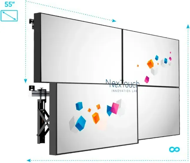 Видеостена 55" NextPanel55W18