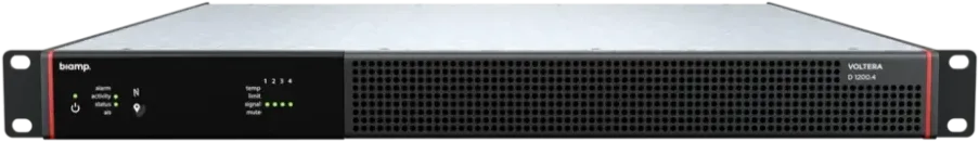 Biamp Voltera D 1200.4 M Четырёхканальный усилитель мощности