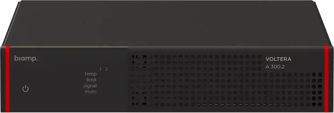 Двухканальный аналоговый усилитель Biamp Voltera A 300.2