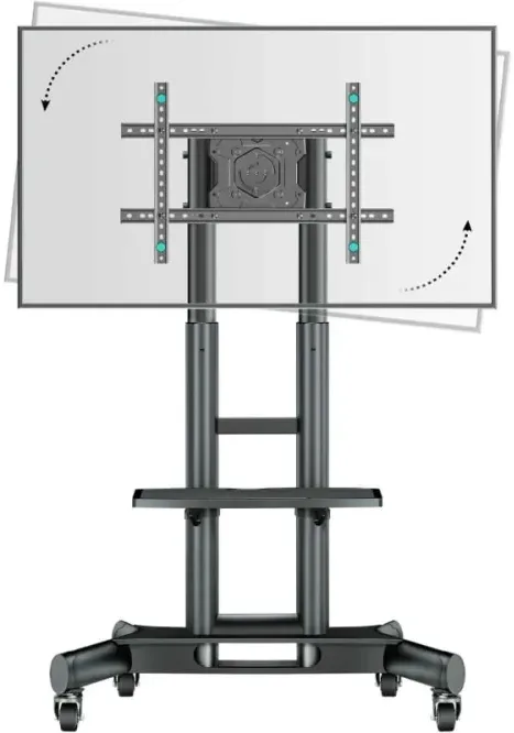 Стойка для дисплея с кронштейном 40"-75", мобильная, чёрная Onkron TS1551R-B