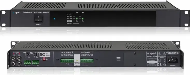 Biamp REVAMP2060T 2-канальный цифровой усилитель мощности
