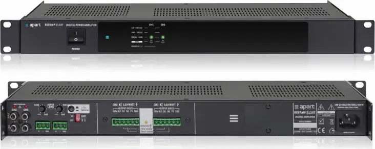 Biamp REVAMP2120T 2-канальный цифровой усилитель мощности