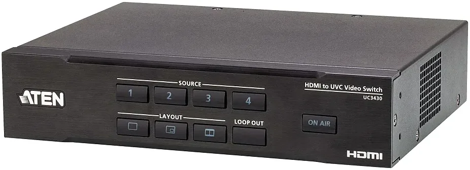 ATEN UC3430 ─ 4-портовый видеокоммутатор
