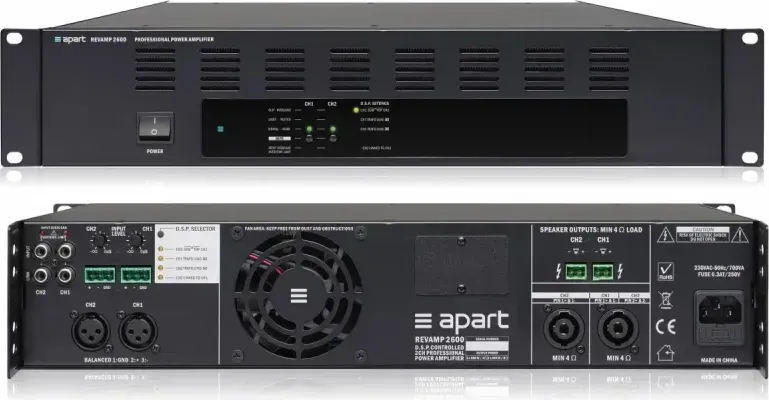 Biamp REVAMP2600 2-канальный цифровой усилитель мощности