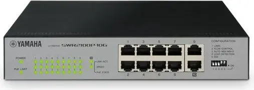 Yamaha SWR2100P-10G 52-портовый GbE PoE управляемый коммутатор